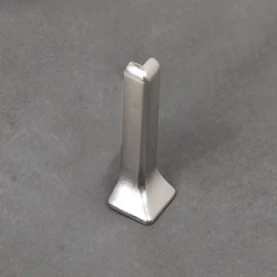 Buitenhoek geborsteld (bij 2103) - RVS bewerkt - 10 x 80 mm Korting